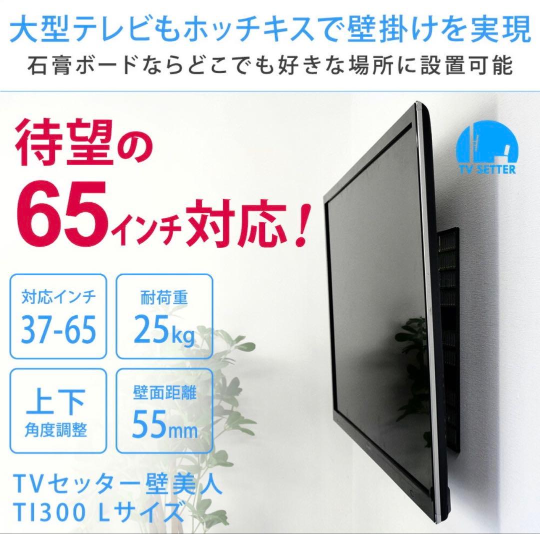 TVセッター 壁美人 テレビ周辺機器 取り付け金具 セット