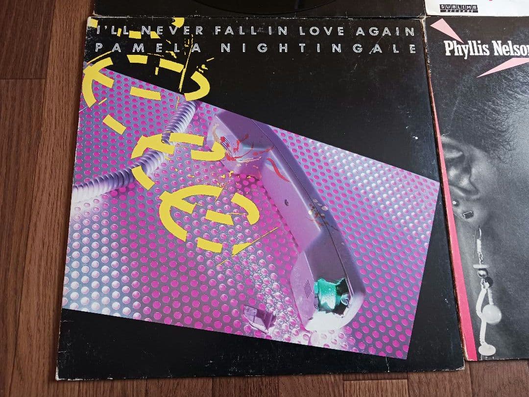 ハイエナジーディスコ《レコード》12インチ盤9枚セット まとめ売り.ユーロビート