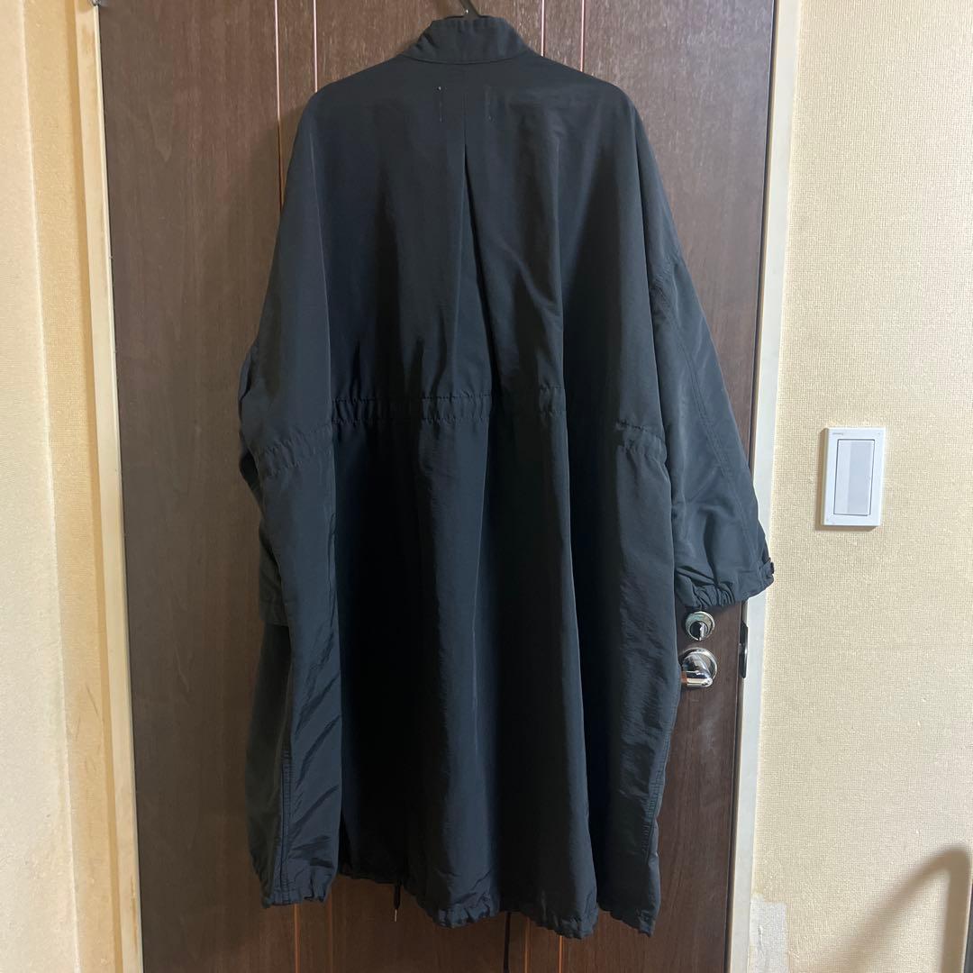 ジャケット・アウター argue COTTON NYLON M-65 HALF COAT BLACK