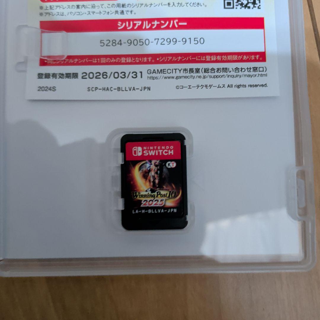ウイニングポスト 10 2025 (Nintendo Switch)
