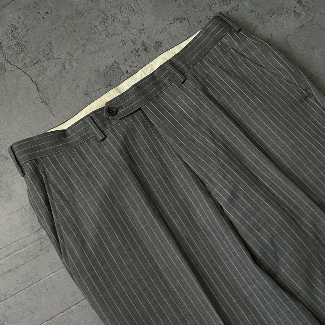 美品 ONLY グレー ストライプ モッズスーツ SPECIALQUALITY