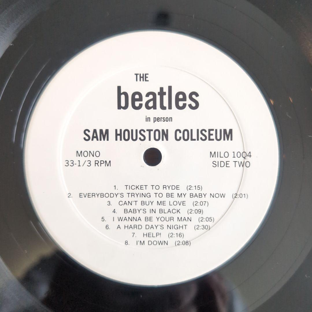 美品！ビートルズ「Sam Houston Coliseum」Tobe Milo