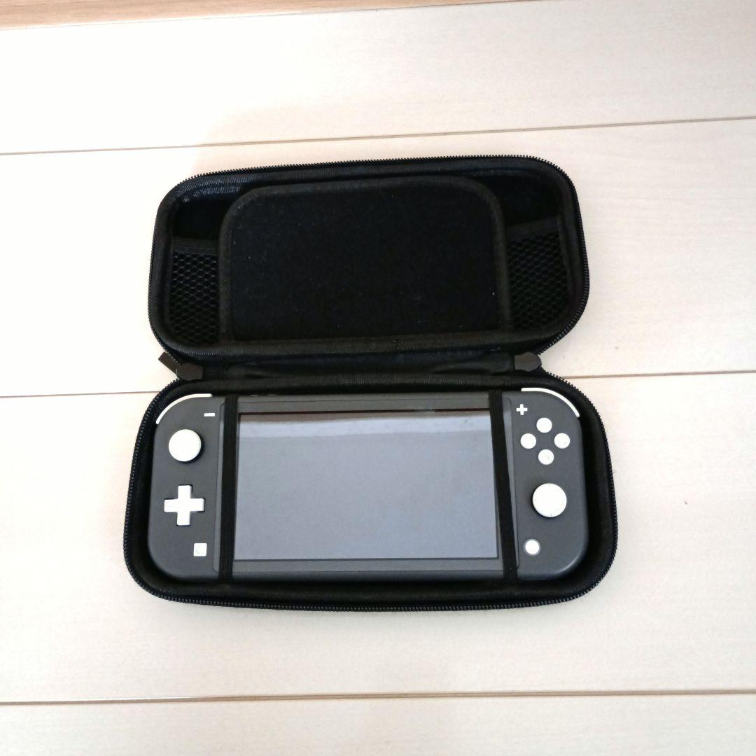 Nintendo Switch Lite グレー 本体×ケース付き