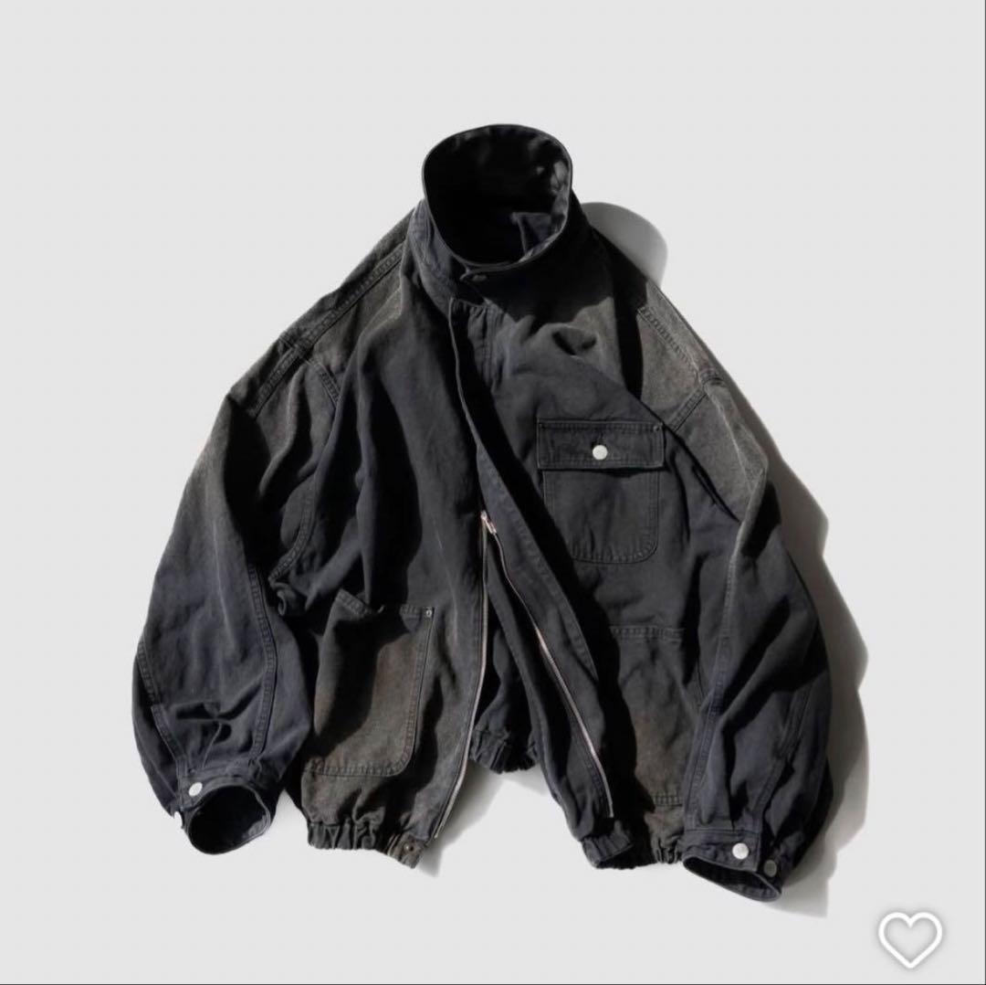 ジャケット・アウター sssteinSULFUR DYED OXFORD VINTAGE JACKET