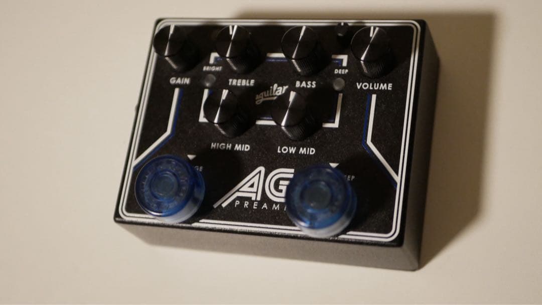 【美品】　Aguilar AG Preamp ベースエフェクター