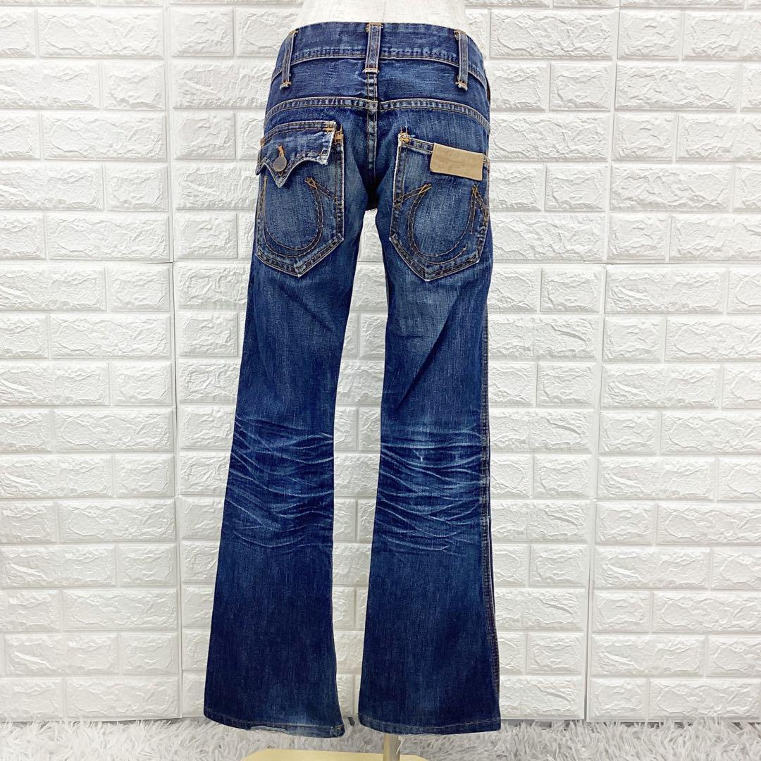 トゥルーレリジョン フレアパンツ USA製 デニム ジーンズ A3762