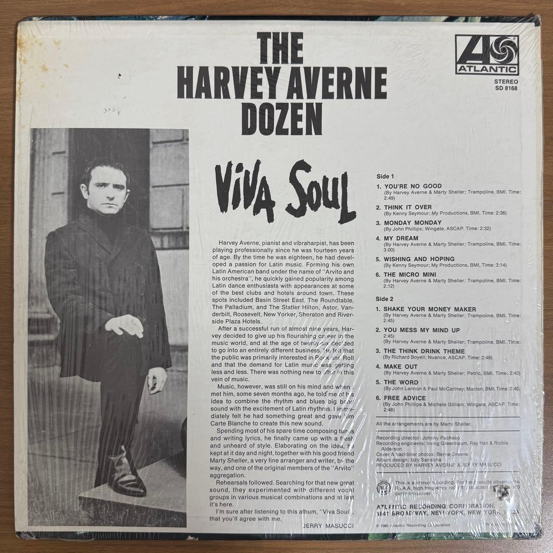 Harvey Averne Dozen / Viva Soul 　レコード