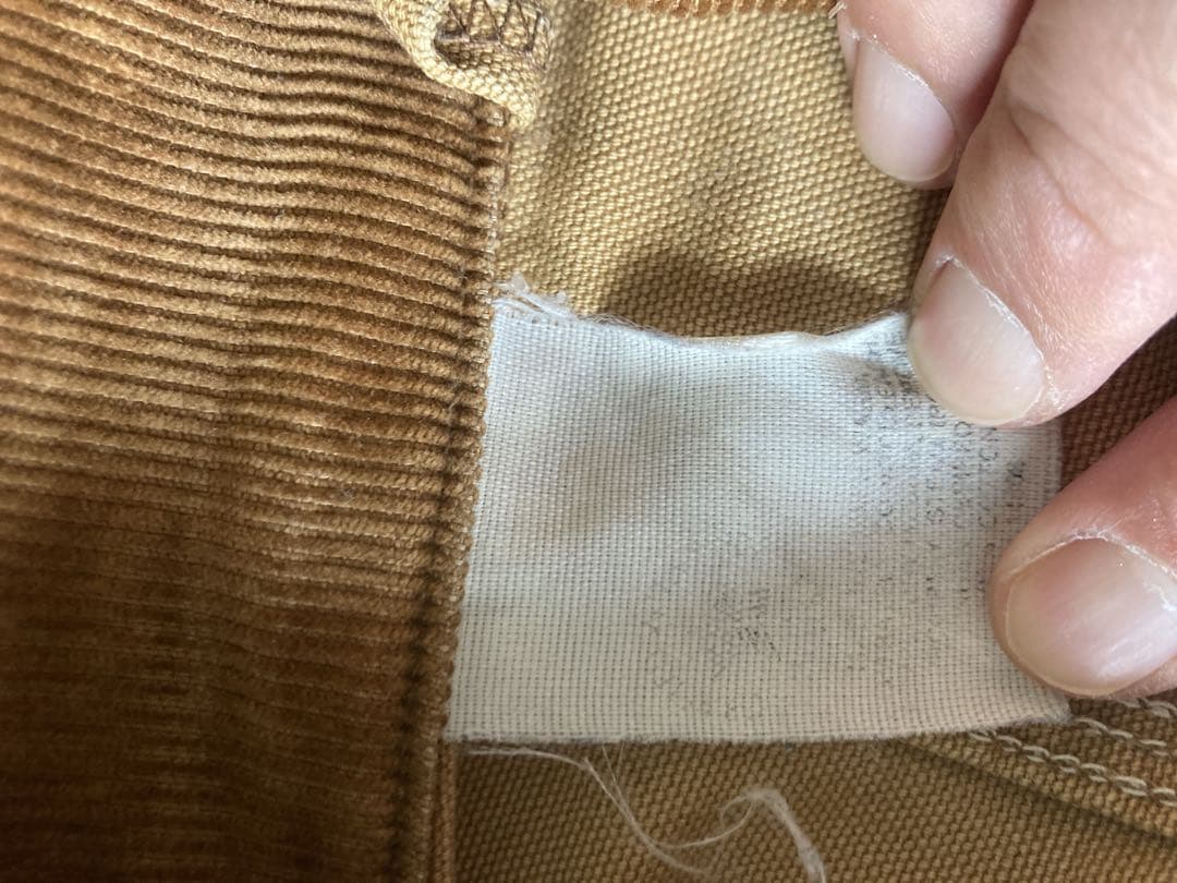 Carhartt ミシガンチョアコート　裏地無し80s,フェード　野村訓市usa