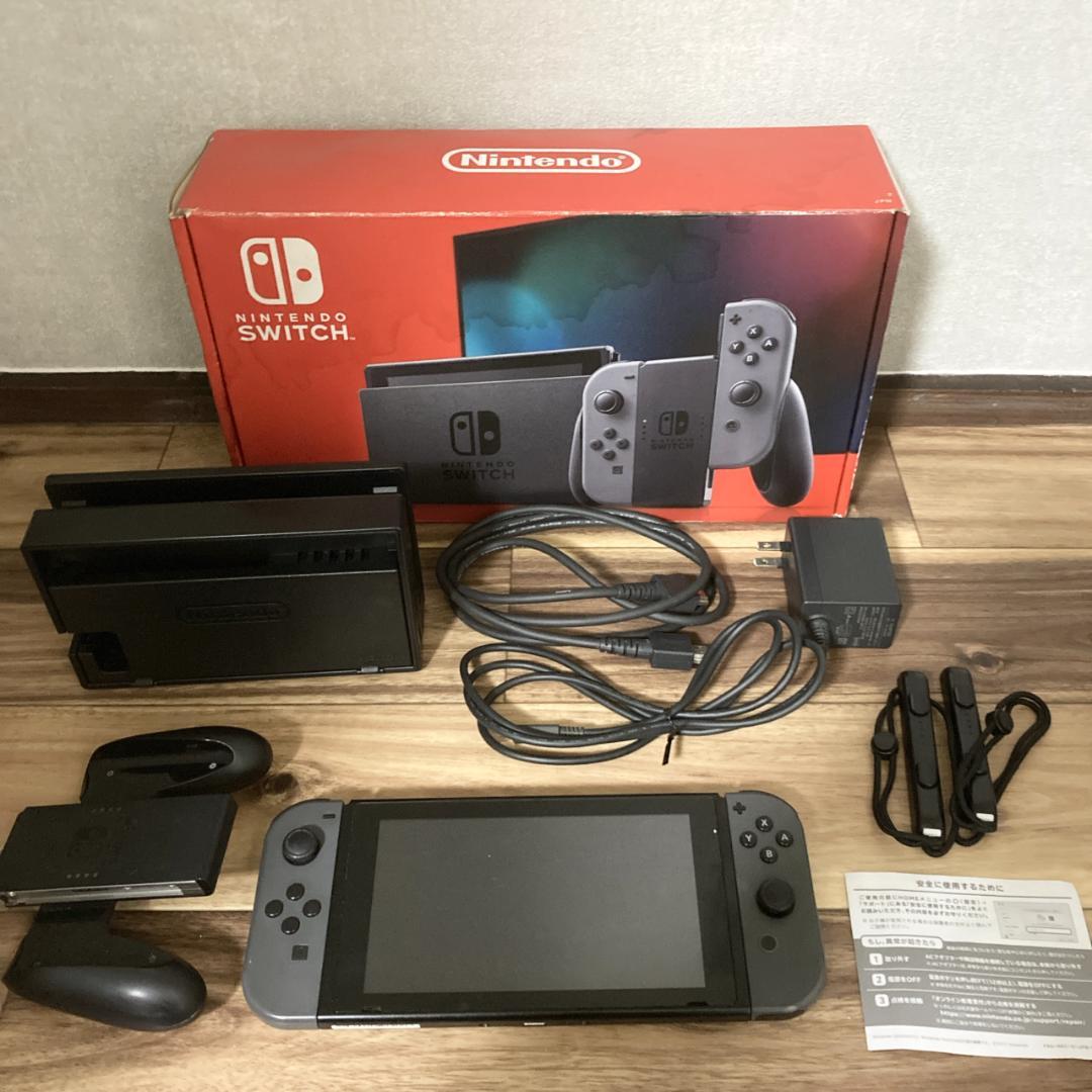 【良品】箱付き！Nintendo Switch バッテリー強化版 HAC-001