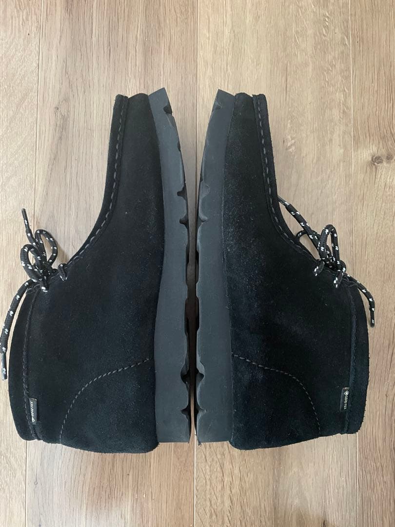 靴 clarks wallabee gore-tex 27cm