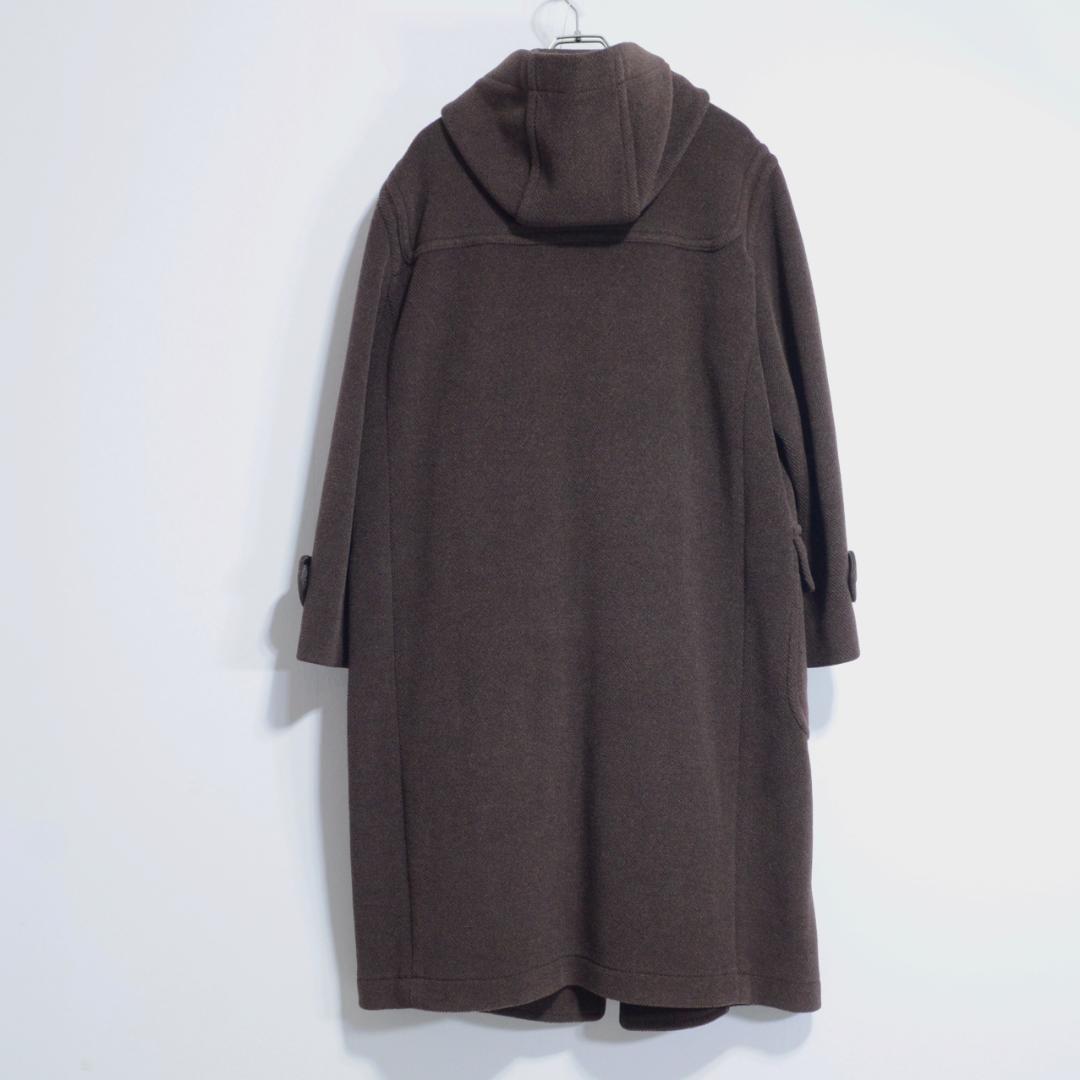 超貴重極上品　ムーアブルック製 カットパイル ダッフルコート M　ヘザーブラウン