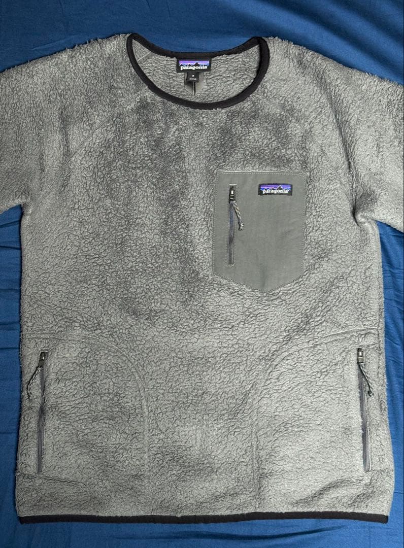 Patagonia パタゴニア　ロスガトスクルー　フリースプルオーバー　グレー
