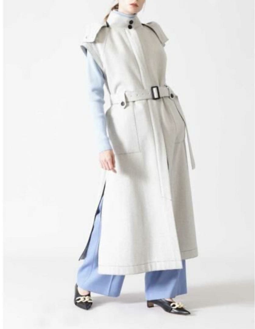 定価79,200円　美品　ADORE メルトンジレ フード　ジャンパースカート