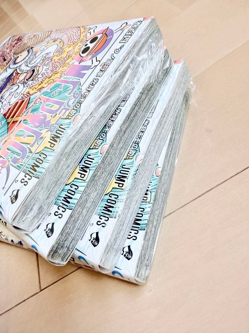 ONE PIECE 104巻　初版　シュリンク有　ワンピース　4冊セット