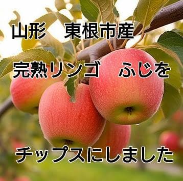 りんごチップス　干し林檎　ドライフルーツ　ペットワンちゃんも一緒に