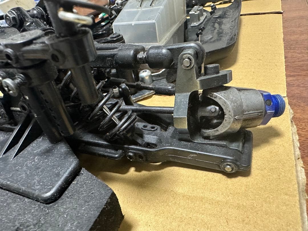 京商インファーノGT2 中古現状　マフラーサービスでお付けします。