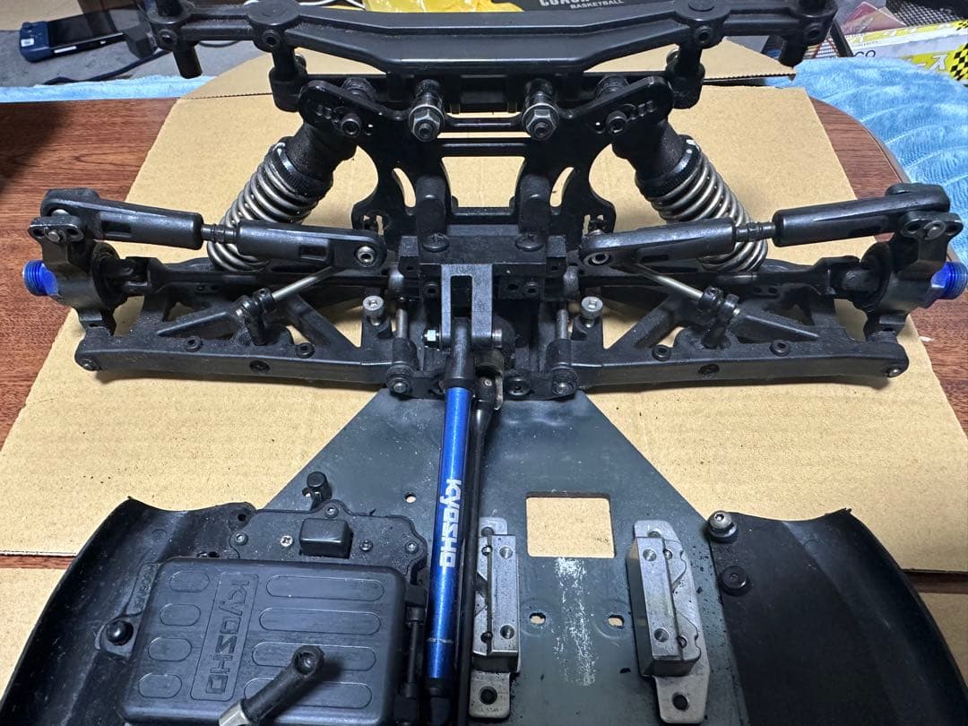 京商インファーノGT2 中古現状　マフラーサービスでお付けします。