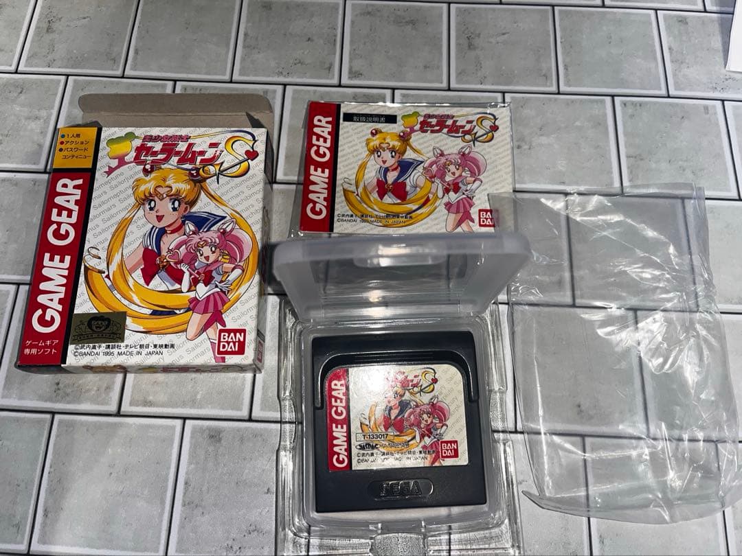 美品　美少女戦士セーラームーン ゲームギア用ソフト