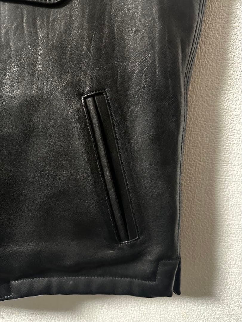 PORTER CLASSIC ホースレザー ベスト ボア SIZE L美品