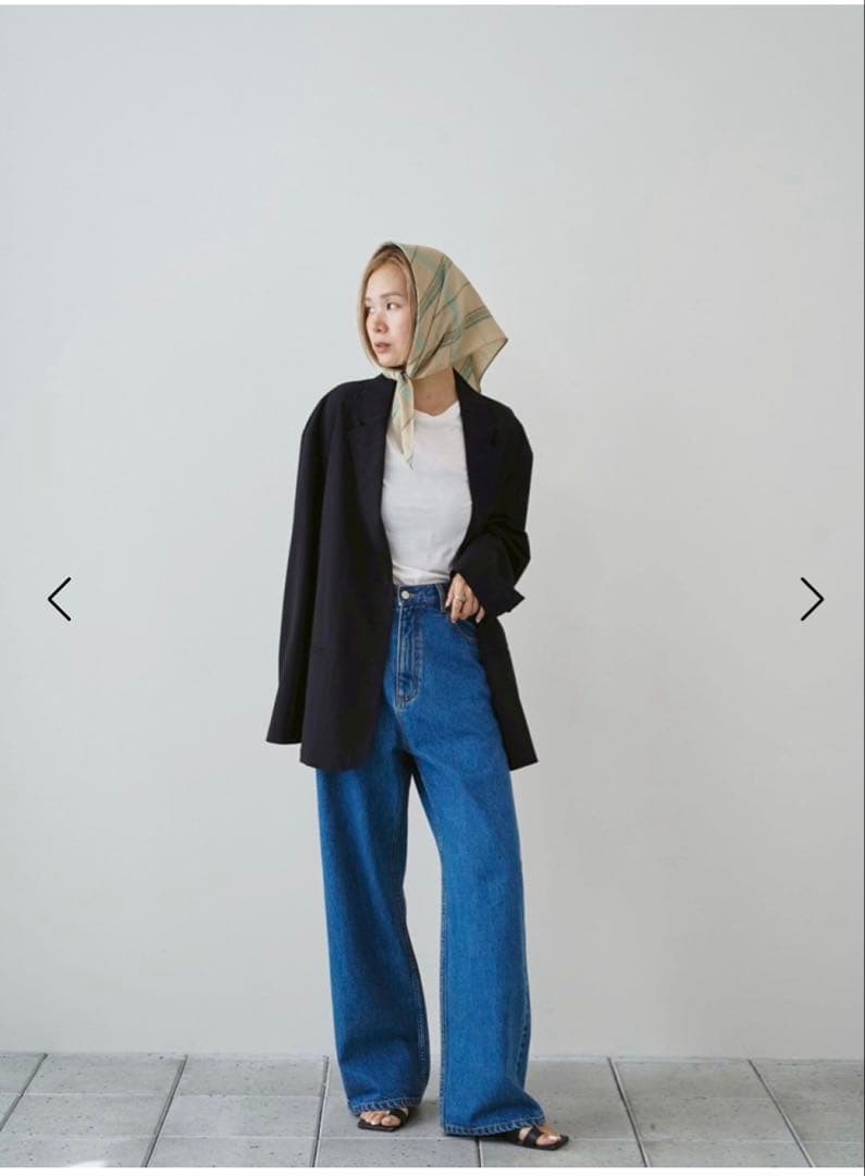 【新品未使用】todayful Cary's Denim ブルー 24
