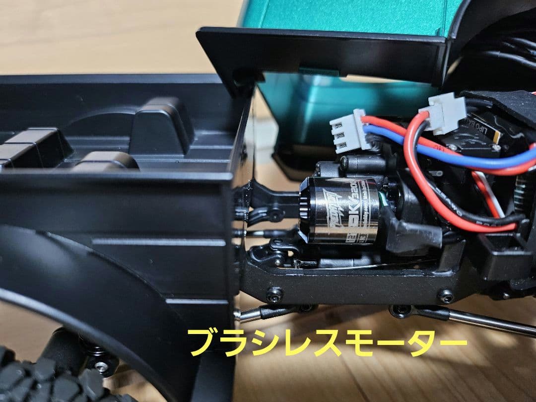 FMS fcx24パワーワゴン ブラシレス プチカスタム クローラーRTR