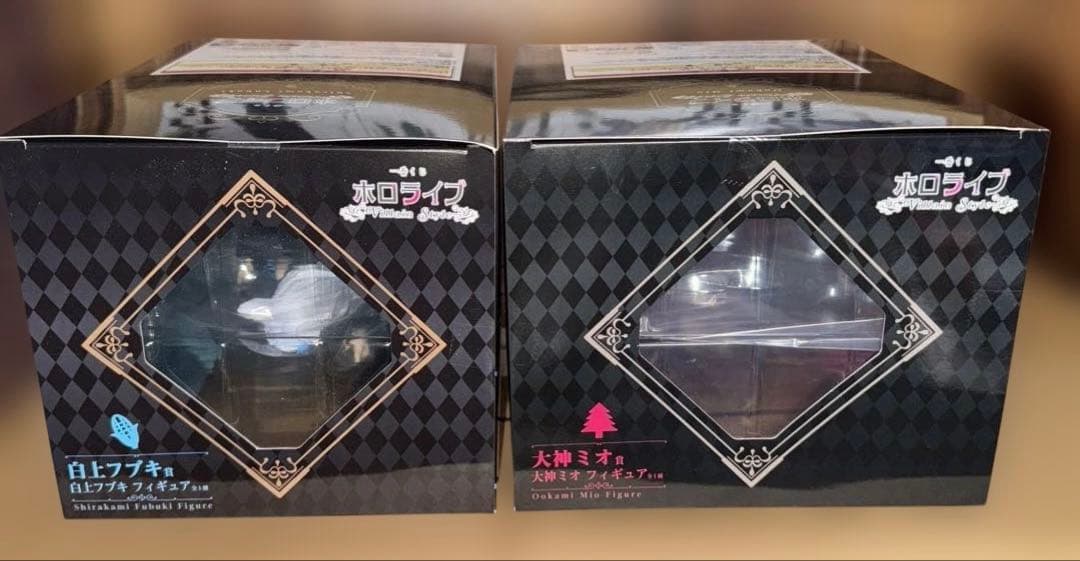 ホロライブ一番くじ　白上フブキ賞　大神ミオ賞　フィギュアセット