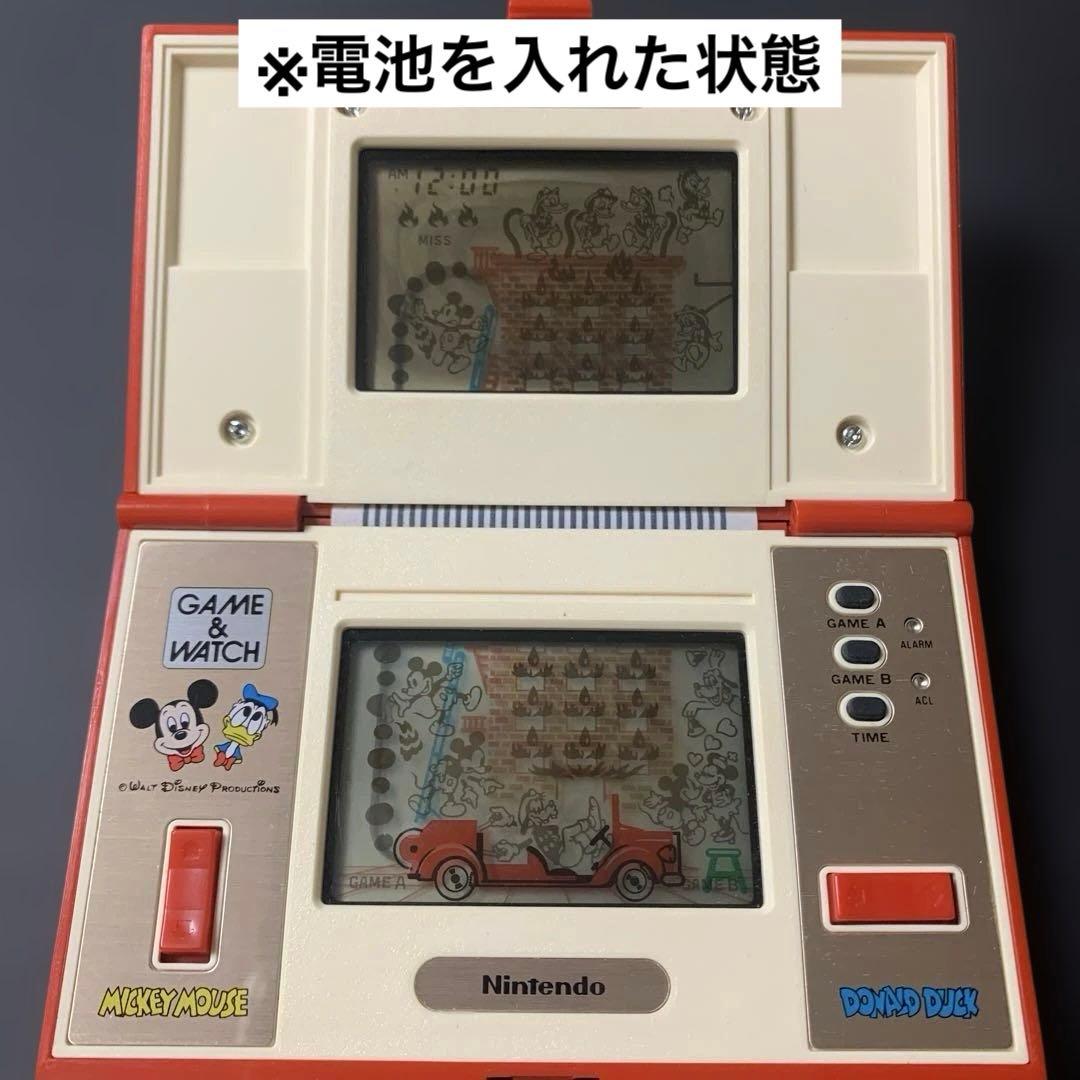 任天堂 Nintendo Game & Watch ミッキー&ドナルド 本体のみ