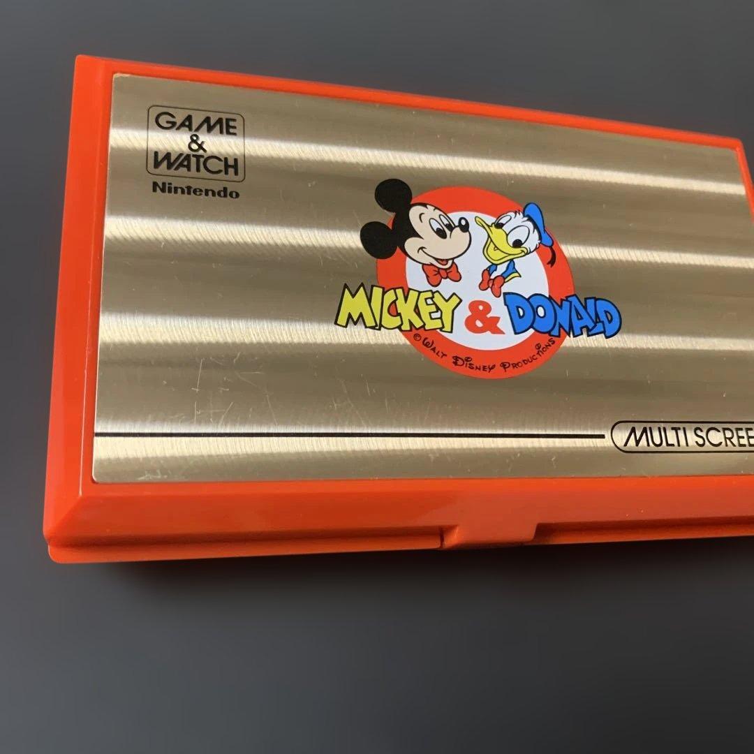 任天堂 Nintendo Game & Watch ミッキー&ドナルド 本体のみ