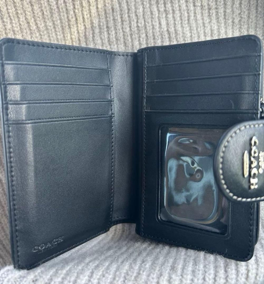 coach 二つ折り財布