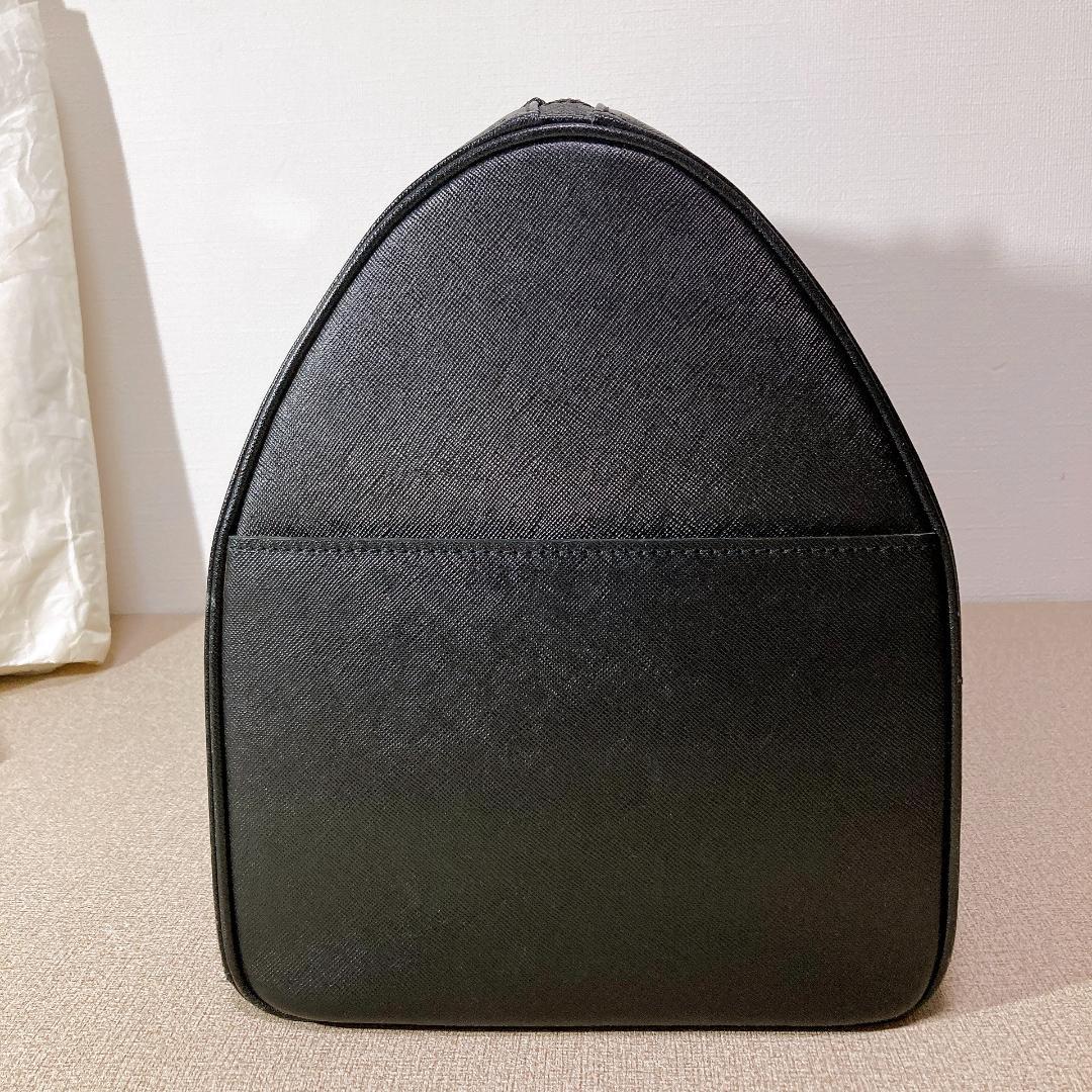 BURBERRY ボストンバッグ サフィアーノ Black