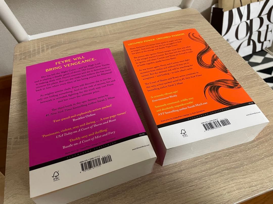 洋書 SARAH J MASS ACOTAR ACOMAF ACOWAR