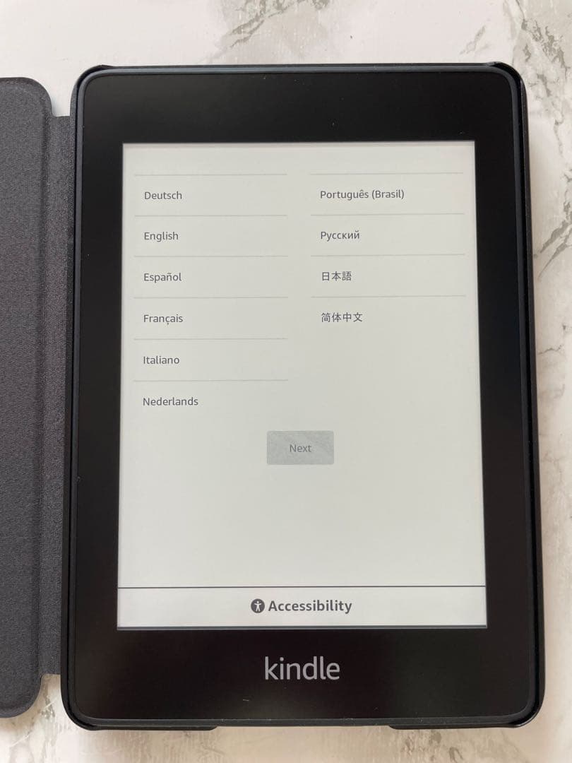 Kindle Paperwhite 第10世代 8GB 電子書籍　ケース付