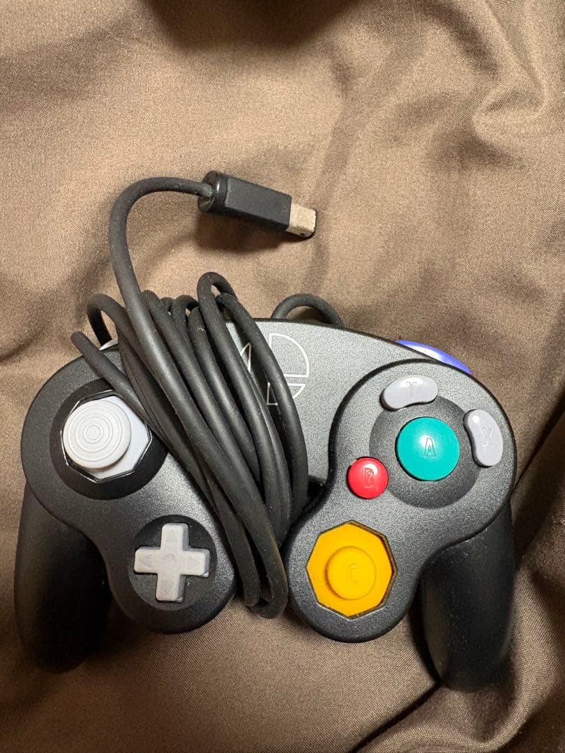 純正　ゲームキューブ　コントローラー　Switch接続タップ