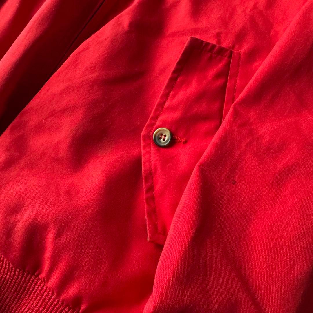 BARACUTA レッド スイングトップ 38R M相当 バラクータ チェック