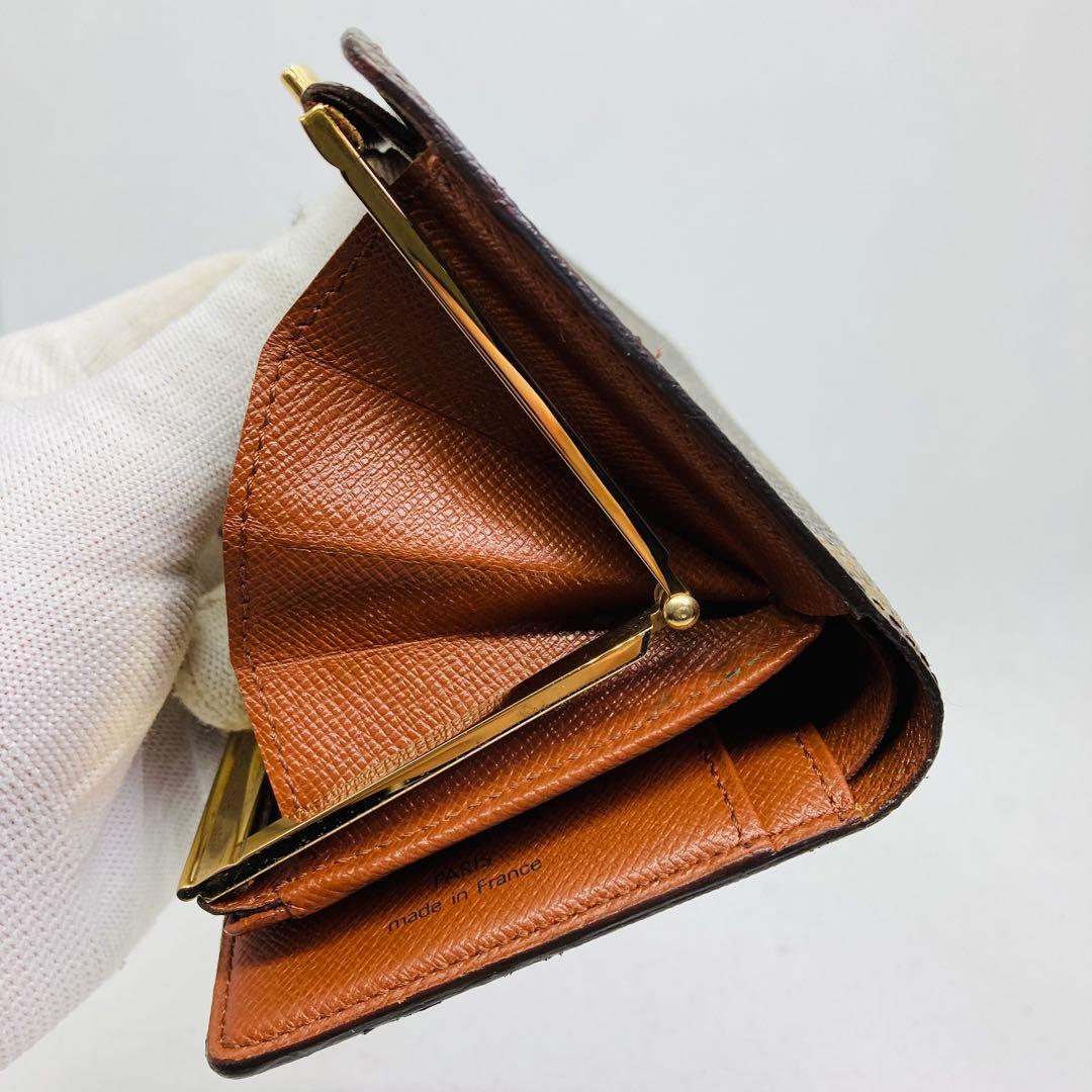 LOUISVUITTON がま口 モノグラム 財布 917