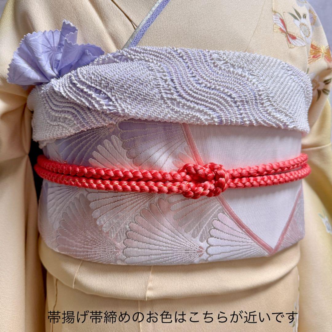 振袖フルセット　やまと誂製　古典柄　正絹長襦袢　裄丈長め　151〜166cm