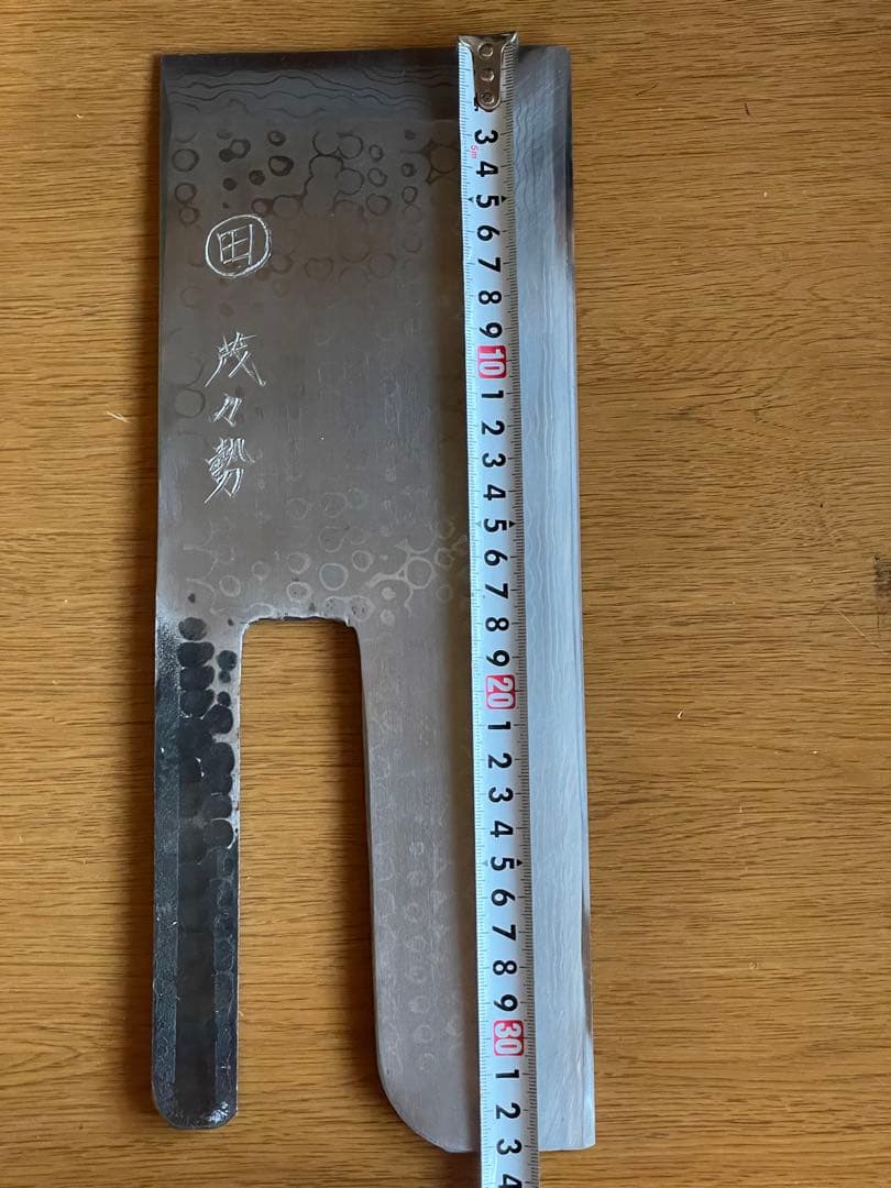 蕎麦切り包丁 33cm 青紙