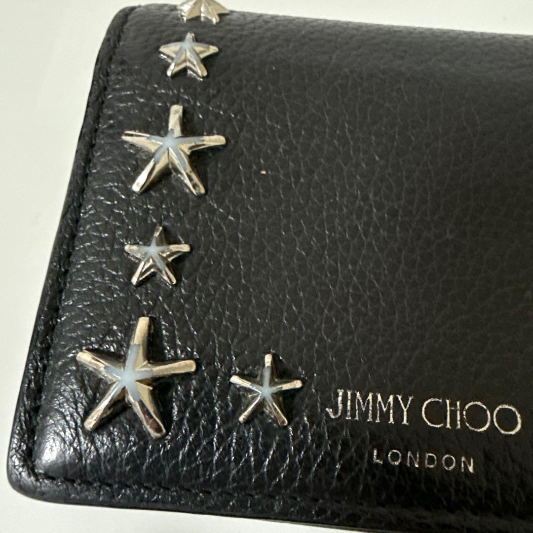 JIMMY CHOO 黒 レザー