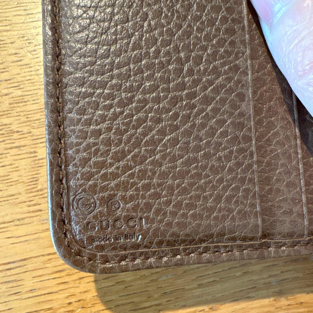 GUCCI GG キャンバス　二つ折り財布
