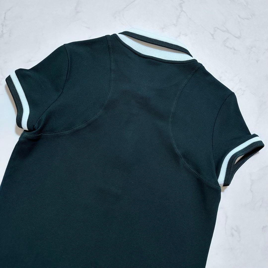 完売品✨ラコステ フランスメイドシングルジャージポロシャツ グリーン 36（M）