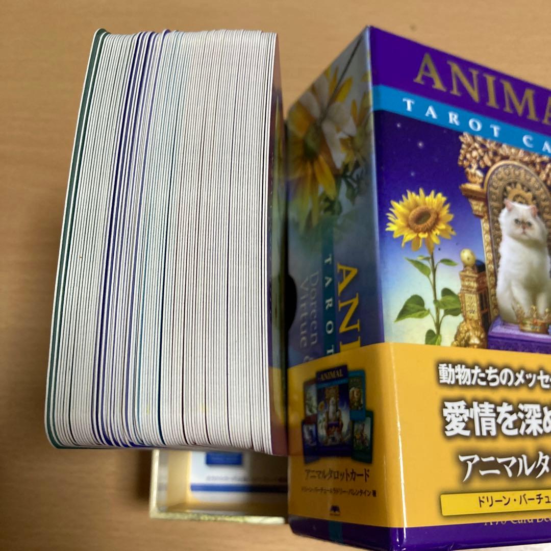 希少　アニマルタロットカード