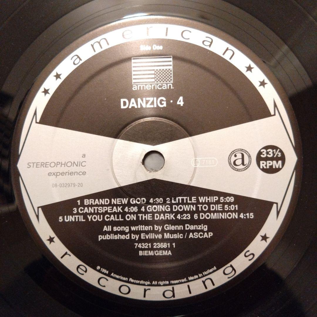 Danzig DANZIG4 レコード MISFITS SAMHAIN