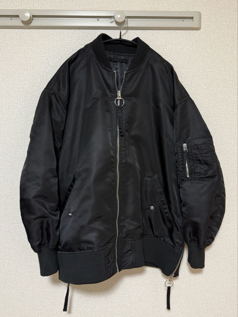 ADRER リバーシブルミリタリーMA-1ブルゾン　XS