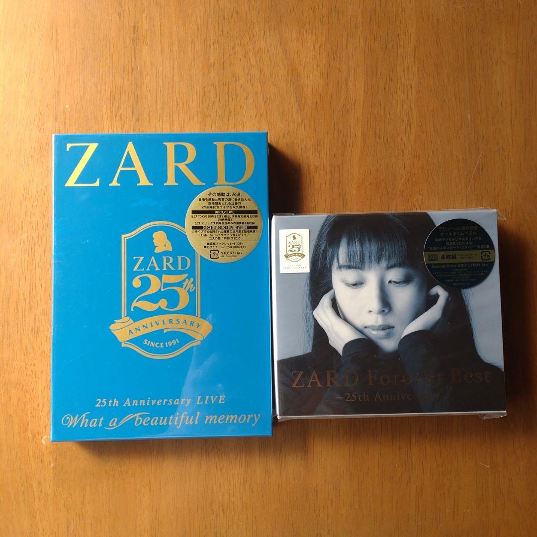 ZARD/25周年記念ライブDVDとCDと本