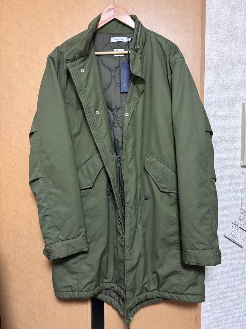 nonnative モッズコート オリーブ