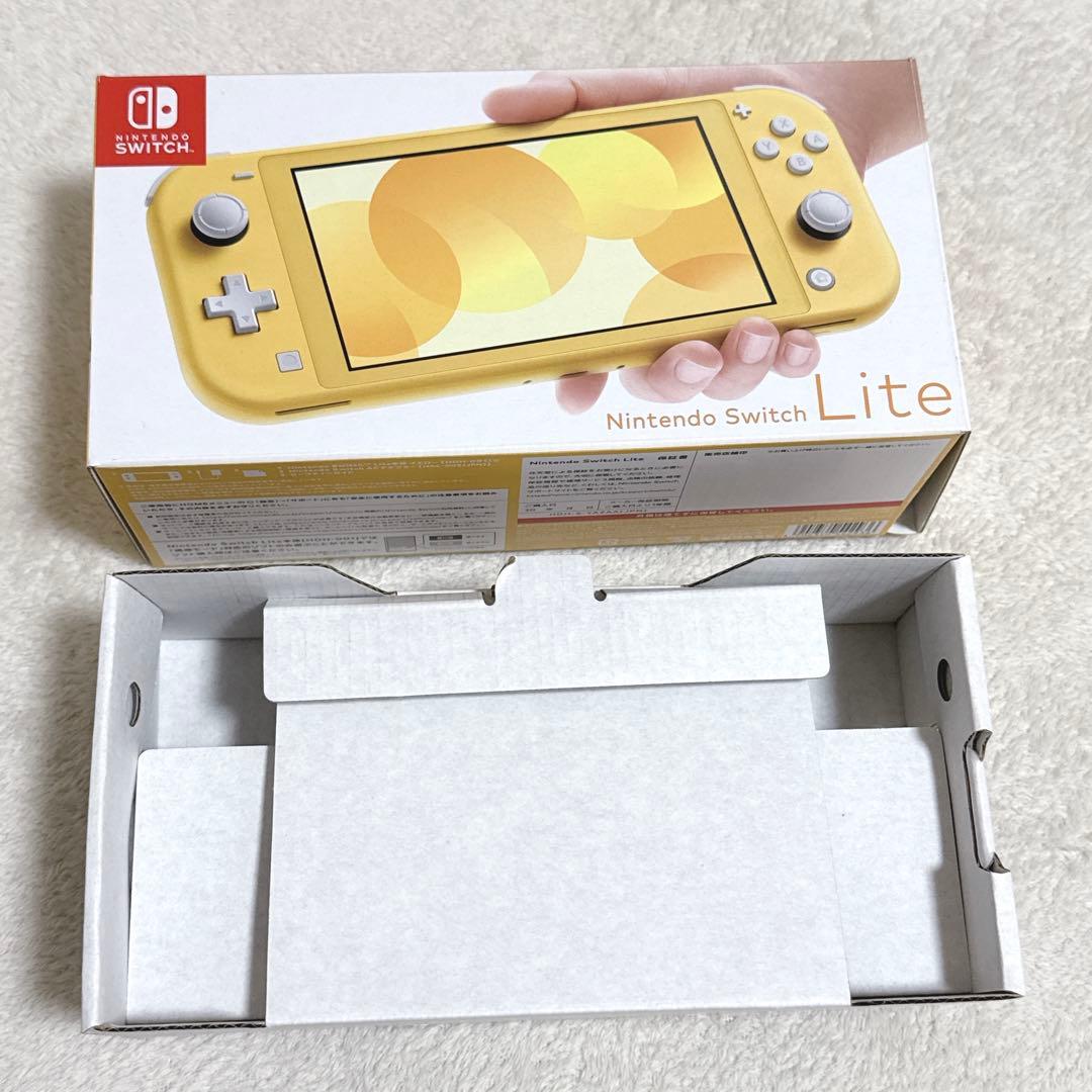 Nintendo Switch Lite イエロー 本体 ケース付 アダプター無