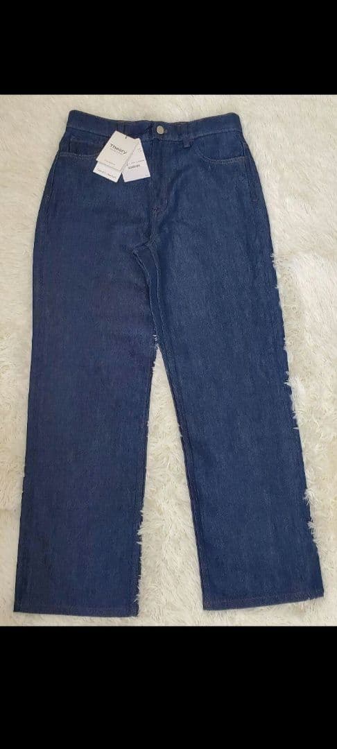 【25SS】Theory　RELAXED DENIM STRAIGHT JEAN