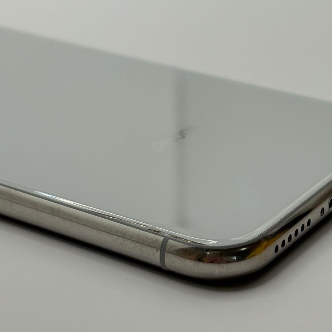 iPhone Xs ホワイト　ジャンク 初期化済み バッテリー最大容量84％