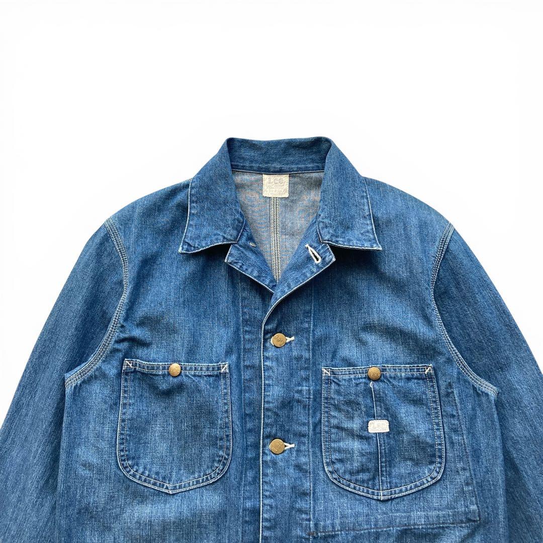 【美品】Lee 91-J 加工 デニムカバーオール ロコジャケット サイズ38