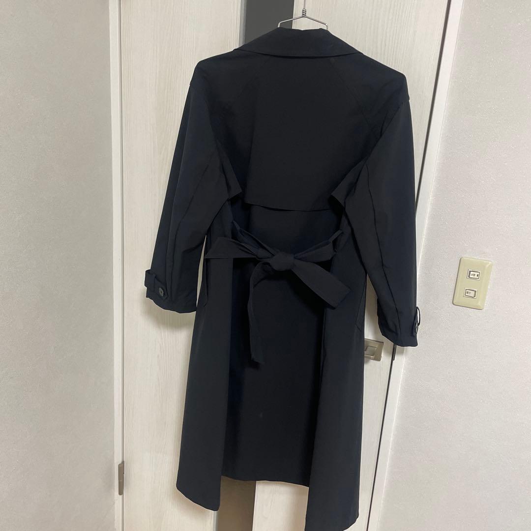 新品　ZARA Sサイズ 黒 ベルト付きトレンチコート